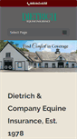 Mobile Screenshot of dietrich-insurance.com